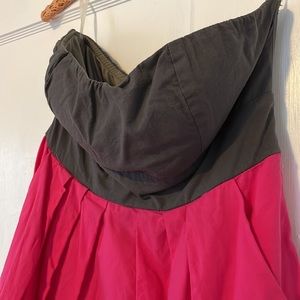 Forever 21 | pink strapless dress
